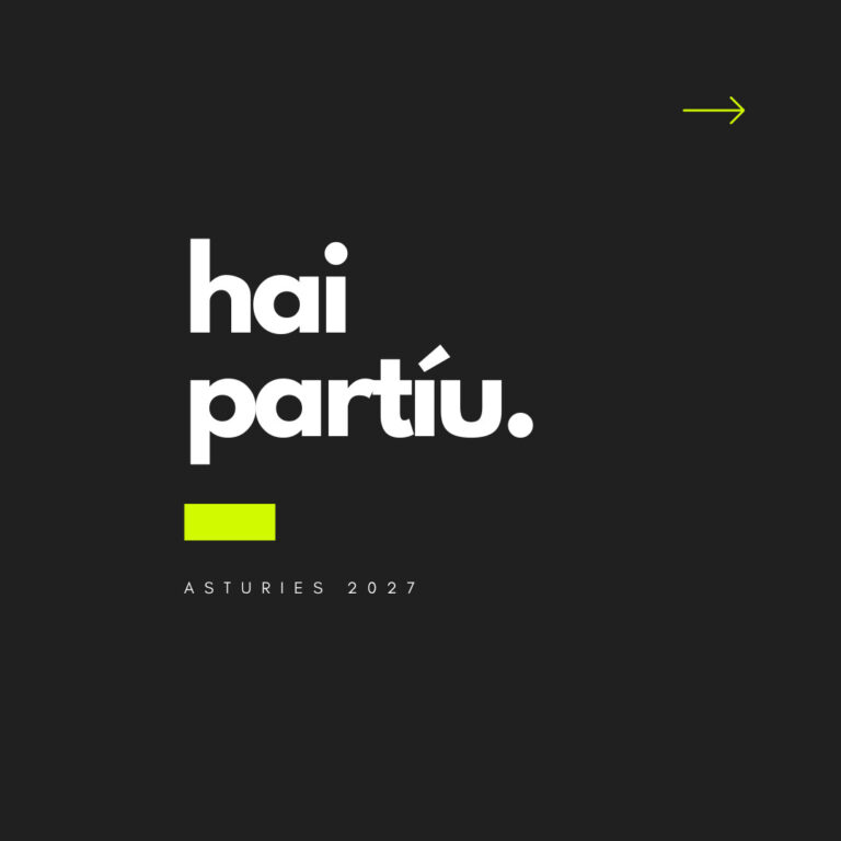 Asturies 2027: agora ¡hai partíu!
