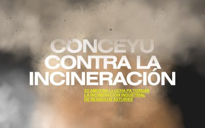 Aína collabora activamente nel Conceyu Contra la Incineración n’Asturies