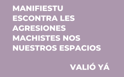 La Estaya de Feminismu espubliza un manifiestu escontra les violencies machistes